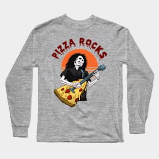 Pizza Rocks Long Sleeve T-Shirt